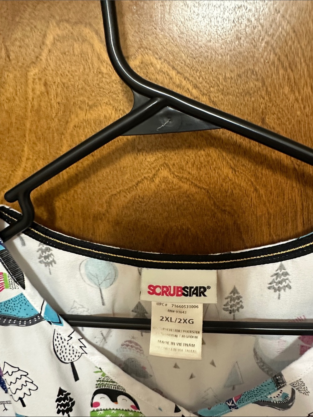 Scrub Top - Picture 3 of 3